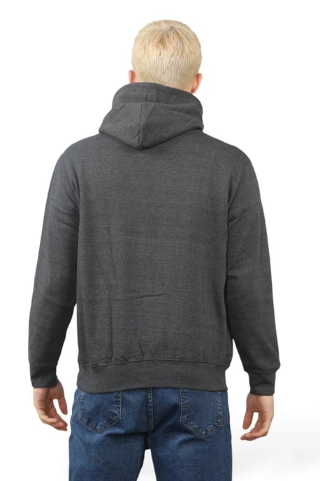 Pullover Mens Charcoal Hoodie Jumper Hoody Sweater - Image 5