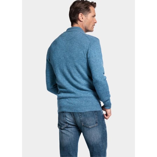 Baileys Vest cardigan zip 10gg, front body 522022/665 - Image 3