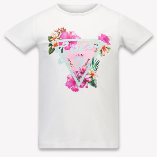 Guess Kinder meisjes t-shirt in - Image 3