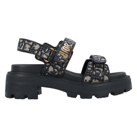 Dior Dioract Platåsandaler - Image 6