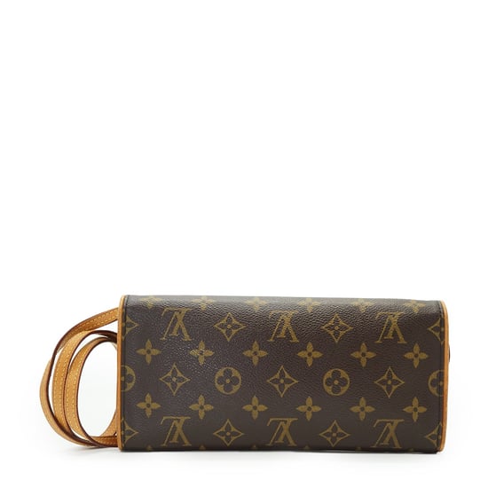 Louis Vuitton stoffen crossbodytas (tweepersoons). - Image 2