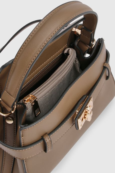 Buckle Strap Detail Mini Bag - Image 4