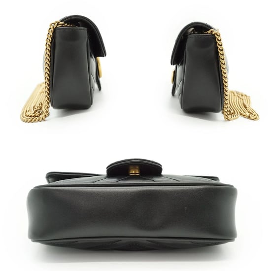 Gucci leren crossbodytas GG Marmont - Image 6
