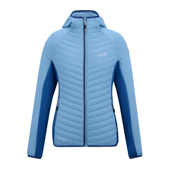 Regatta Womens/Ladies Anderson Hybrid Jacket (Washed Denim/Aviator Blue) - Image 1