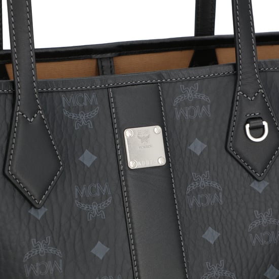 MCM Neuer Liz Shopper Small in Visetos in Schwarz Monogram Handtasche Damen - Image 5