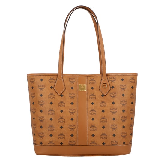 MCM Neuer Liz Shopper Medium in Visetos in Beige Monogram Handtasche Damen - Image 1