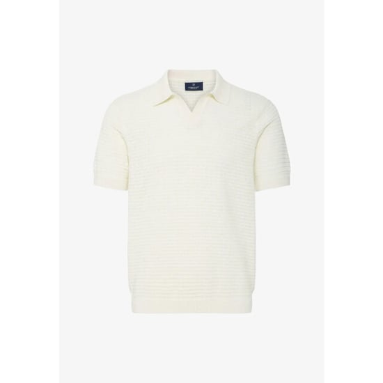 Kronstadt Po31097 ks30060 ksmorgan ss knit polo vanilla ice - Image 3