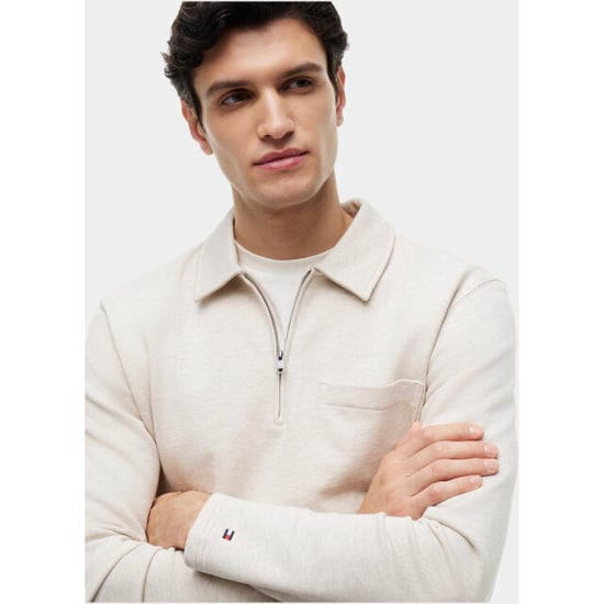 Tommy Hilfiger Half zip essential terry pocket 1/4 zip mw0mw43213/hgf - Image 4