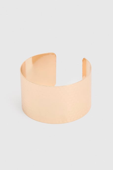 Chunky Hammered Bangle - Image 2