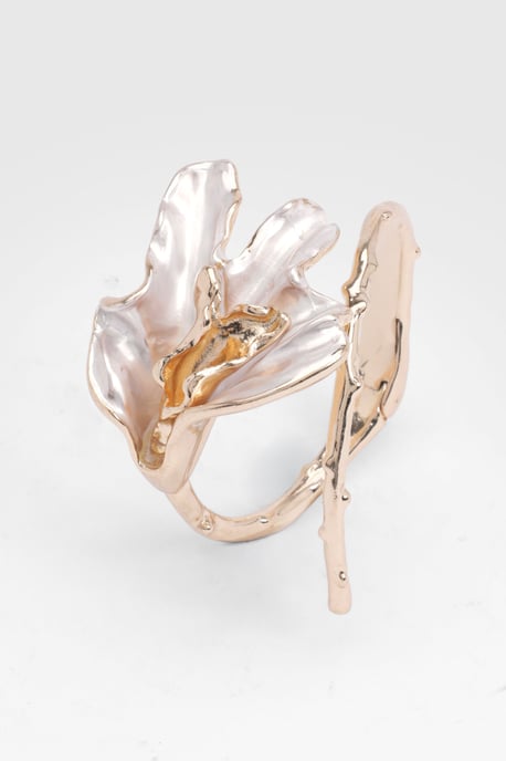 Petal Detail Bangle - Image 3