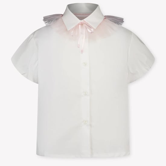 Monnalisa Kinder meisjes blouse in - Image 2