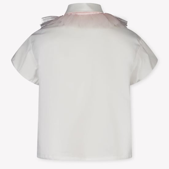 Monnalisa Kinder meisjes blouse in - Image 4