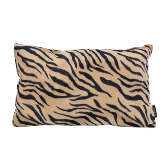 Gek op kussens! Sierkussen furry tiger | 30x50 cm | polyester - Image 1