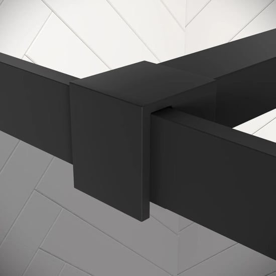 Badplaats Douchewand essos 140 x 200 cm – zwart – inloopdouche 8 mm - Image 3