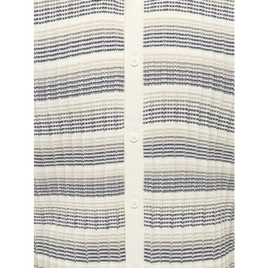 Only & Sons Onsleeds reg ss shirt knit noos ecru dessin - Image 3