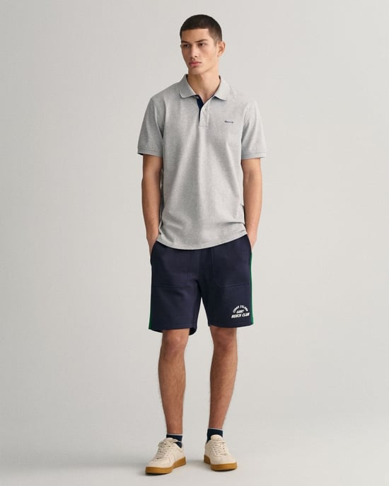 GANT Korte Mouw Contrast Piqué Rugger Regular Fit - Image 1