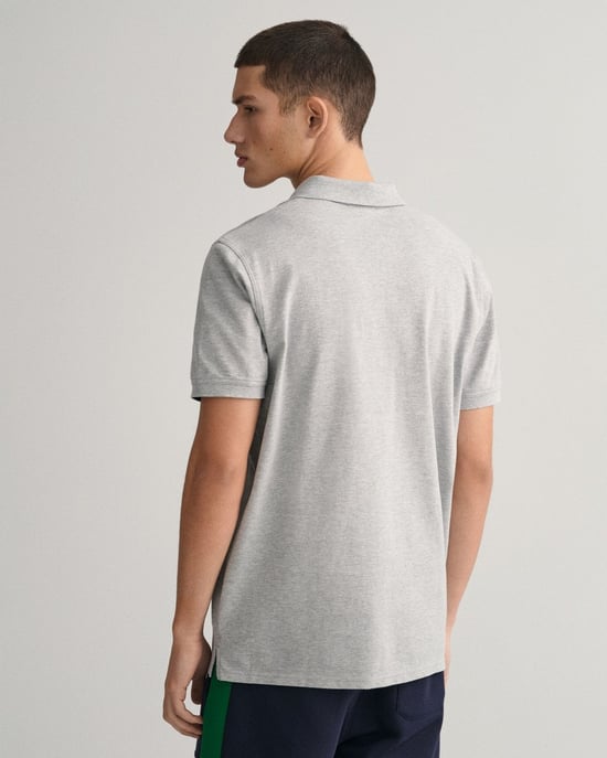 GANT Korte Mouw Contrast Piqué Rugger Regular Fit - Image 3