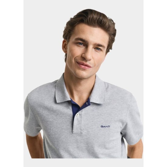 GANT Korte Mouw Contrast Piqué Rugger Regular Fit - Image 5