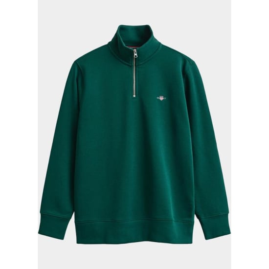 Gant Half zip sweater heren shield sweatshirt met korte r 2008005/373 - Image 1
