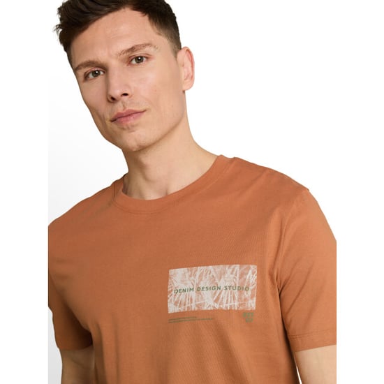 Tom Tailor Rounded hem printed t-shirt - Image 3