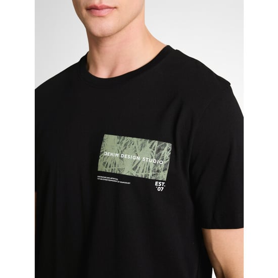 Tom Tailor Rounded hem printed t-shirt - Image 2