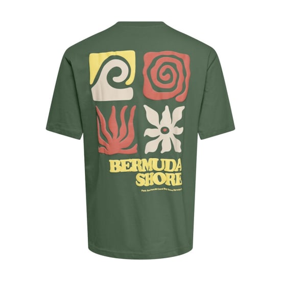 Only & Sons Onskiki life rlx ss tee esmerald - Image 5