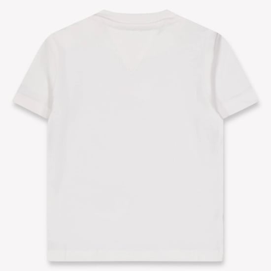 Tommy Hilfiger Baby unisex t-shirt in - Image 3