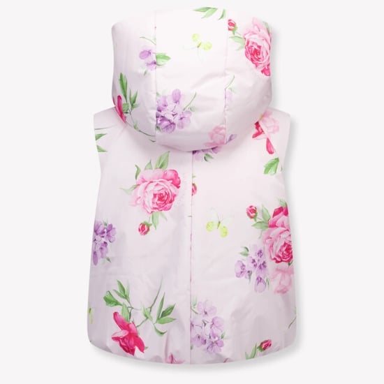 Monnalisa Kinder meisjes bodywarmer in licht - Image 2