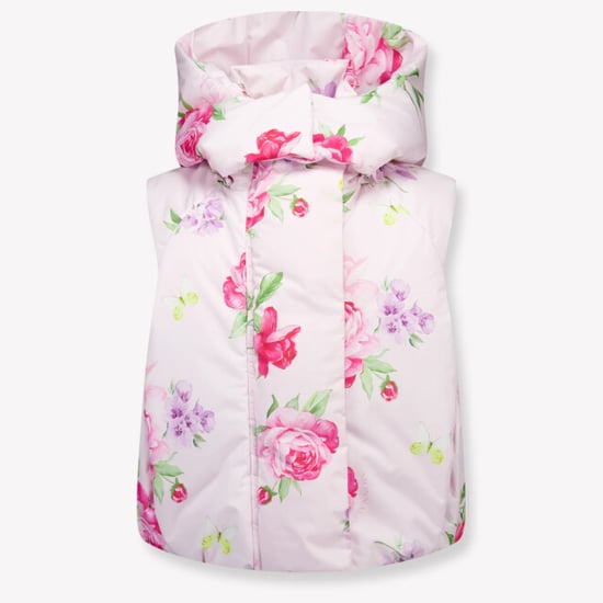 Monnalisa Kinder meisjes bodywarmer in licht - Image 3