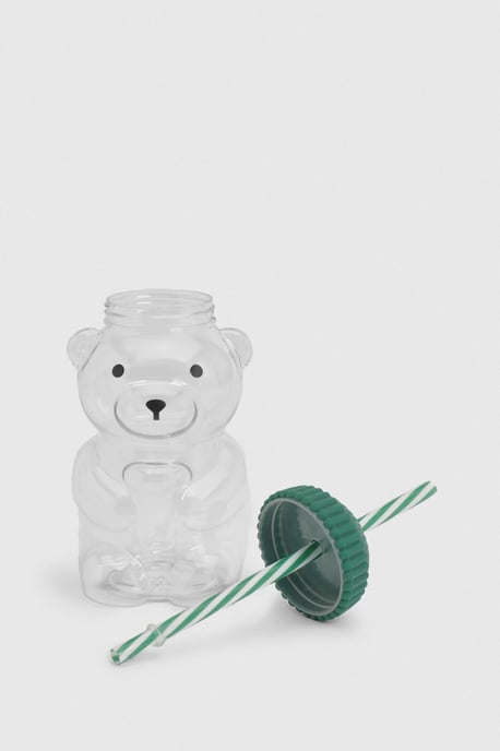 Plastic Bear Straw Cup - Image 2
