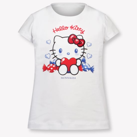 Monnalisa Kinder meisjes t-shirt in - Image 1