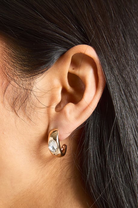 Chunky Hoop Earrings 2 Pack - Image 2