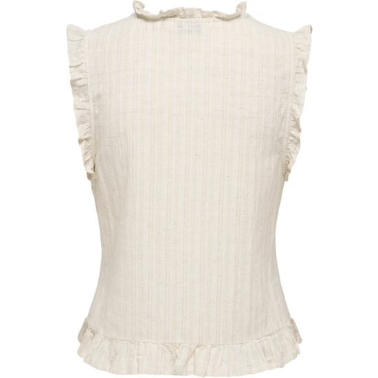 Only Onlellys s/l frill emb top wvn pumice stone - Image 2