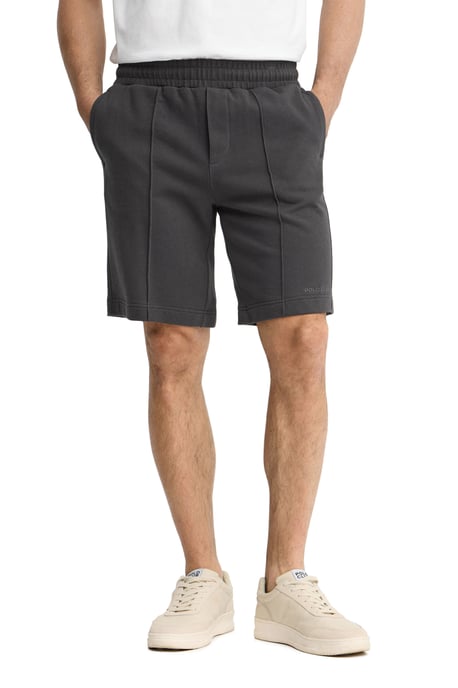 Donkergrijze bermuda jogger met Polo Club-logo - Image 2