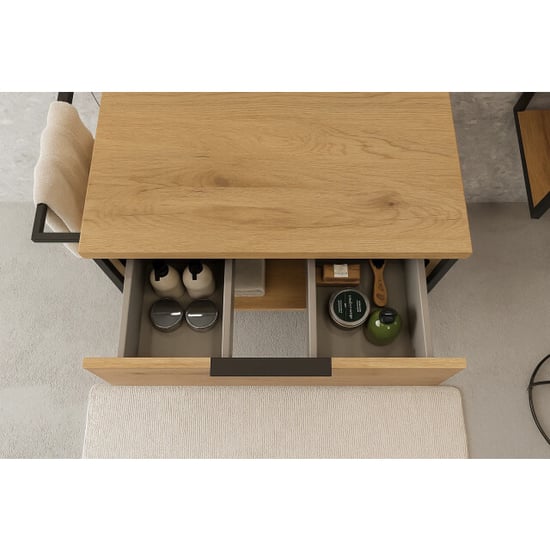 Badplaats Staande wastafelkast kobe 60 x 46 x 85 cm - badkamerkast – - Image 4