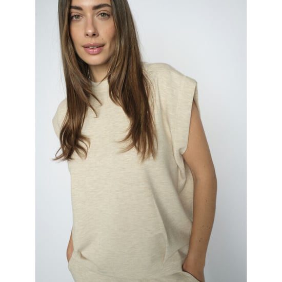 Mos Mosh 180310 123 mosmosh mmnamara o-sl sweatshirt sesame - Image 1