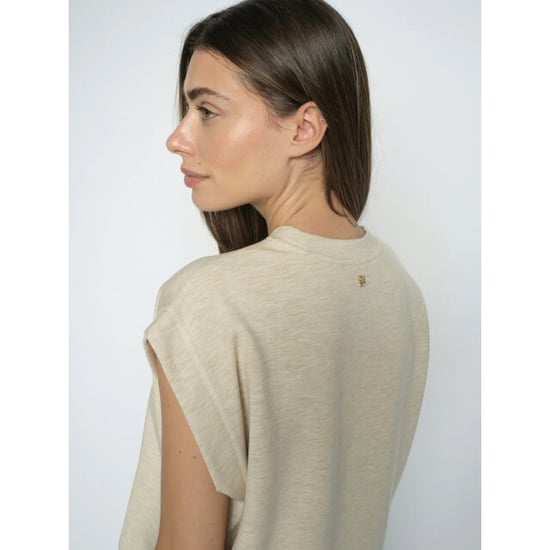 Mos Mosh 180310 123 mosmosh mmnamara o-sl sweatshirt sesame - Image 4