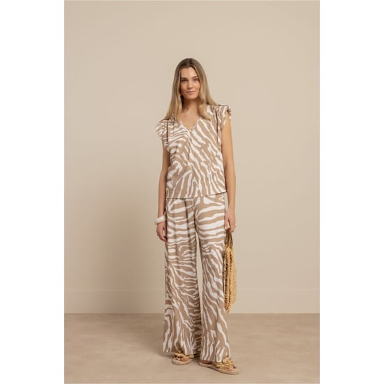 Studio Anneloes Leone zebra vneck top dessin - Image 2