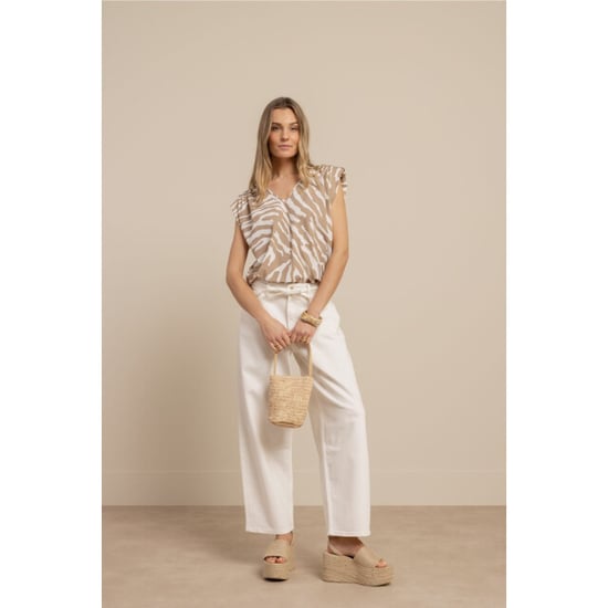 Studio Anneloes Leone zebra vneck top dessin - Image 5