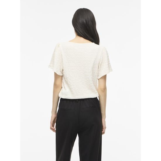 Vila Vilindau o-neck ss toprc off-white - Image 5