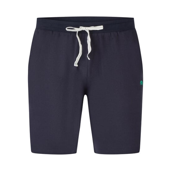 Phil & Co Heren shortama korte pyjama set crème/donkerblauw gestreept - Image 3
