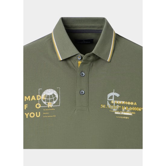 Casamoda Polo korte mouw polo 1/2 126320081/303 - Image 3