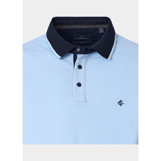 Casamoda Polo korte mouw polo 2-tone pq 126320101/102 - Image 3
