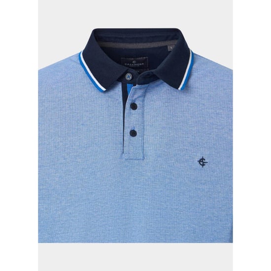 Casamoda Polo korte mouw polo 2-tone pq 126320101/145 - Image 3