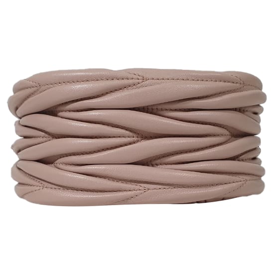 Miu Miu Matelassé Bucket Bag in Pink Leather - Image 5