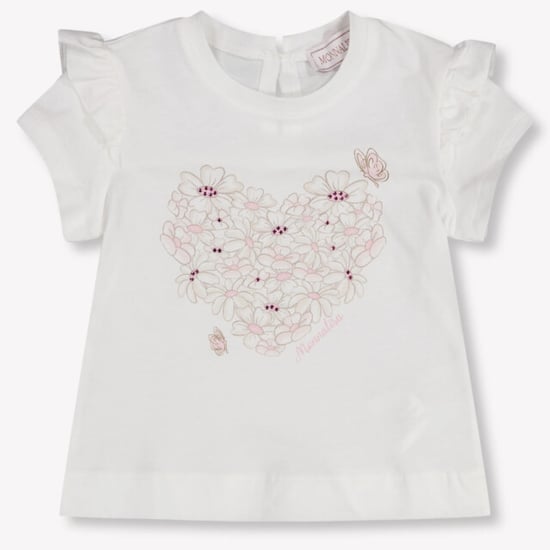 Monnalisa Baby meisjes t-shirt in - Image 2