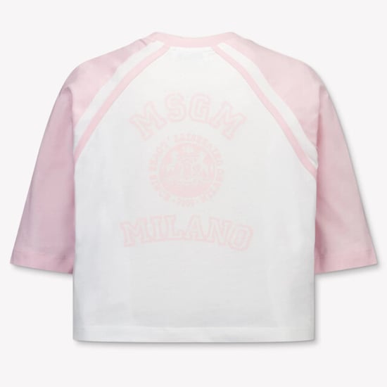 Msgm Kinder meisjes t-shirt in - Image 4