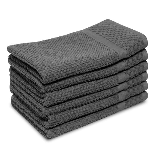 Phlox Soft popcorn gastendoekjes 30x50 cm set van 6 100% katoen 500 g/m2 - - Image 1