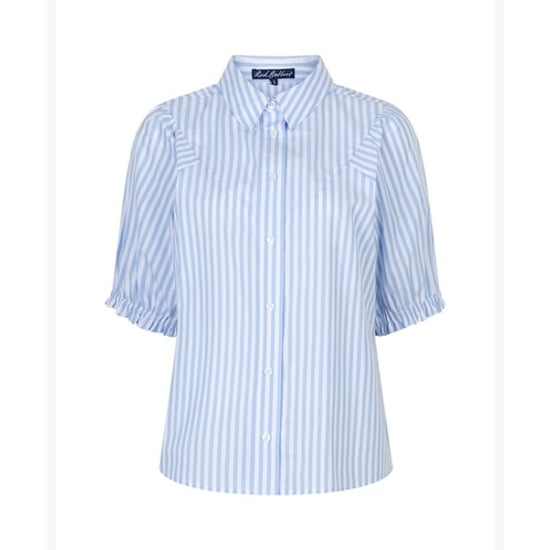 Red Button Blouse srb4983 victoria lightblue - Image 1