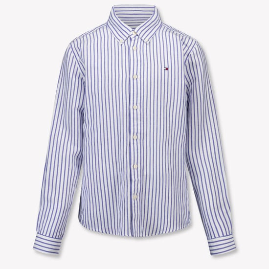 Tommy Hilfiger Kinder jongens blouse in - Image 3